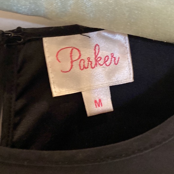 Parker silk baseball tee size M - Picture 3 of 4